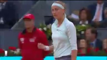 Madrid - Garcia impuissante face à Kvitova