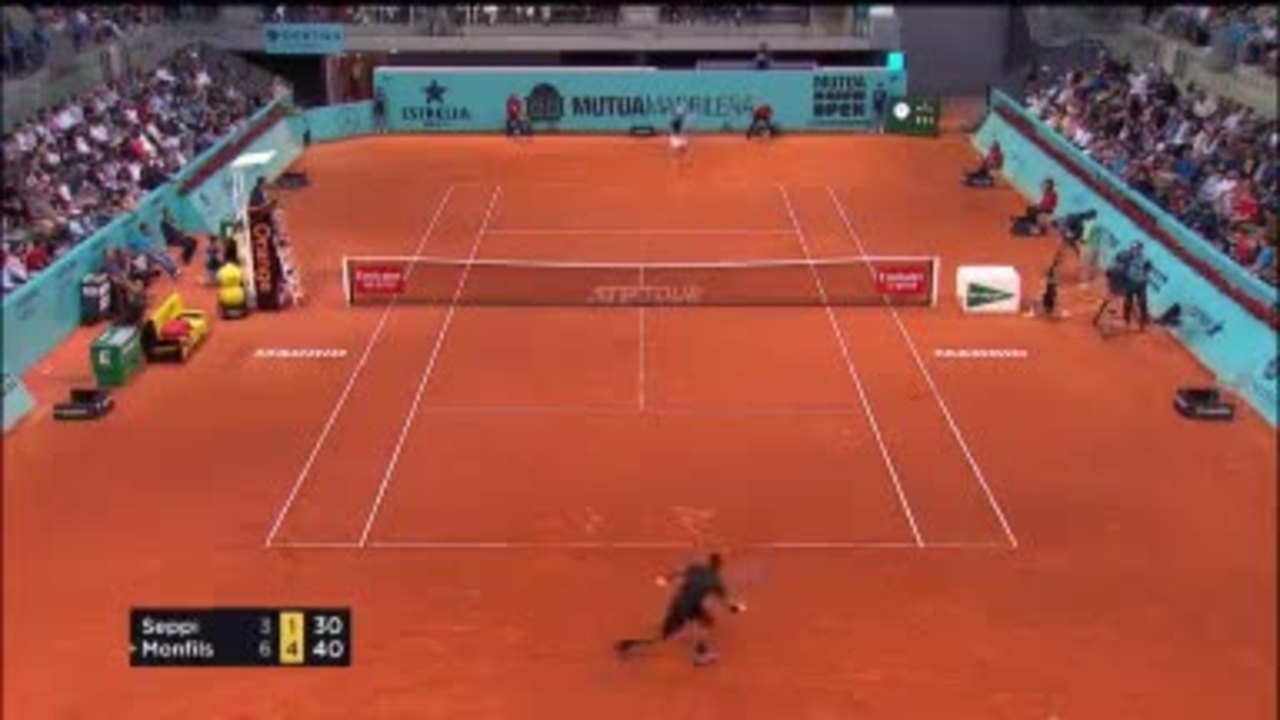 Madrid - Monfils expéditif face à Seppi