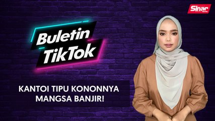 Kantoi tipu kononnya mangsa banjir!