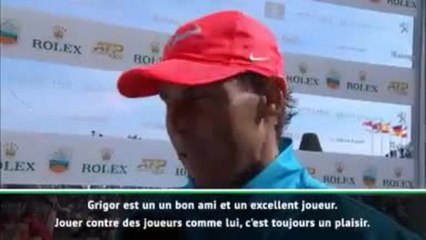 Monte-Carlo - Nadal : ''Regardez un peu ce soleil qui brille''