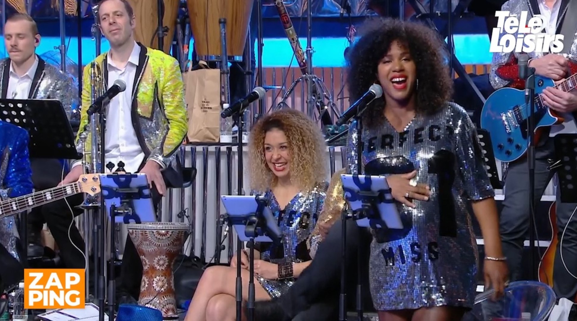 Choriste De N Oubliez Pas Les Paroles N'oubliez pas les paroles : Nathalie, la choriste fait son retour et  dévoile son impressionnant baby bump... et le sexe de son futur enfant ! -  Vidéo Dailymotion