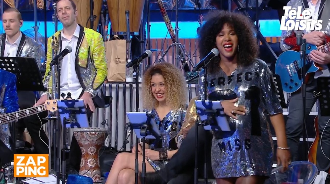 N'oubliez pas les paroles : Nathalie, la choriste fait son retour et dévoile son impressionnant baby bump... et le sexe de son futur enfant !