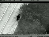 Video shows woman’s lucky escape as she walks along train track  near Bristol