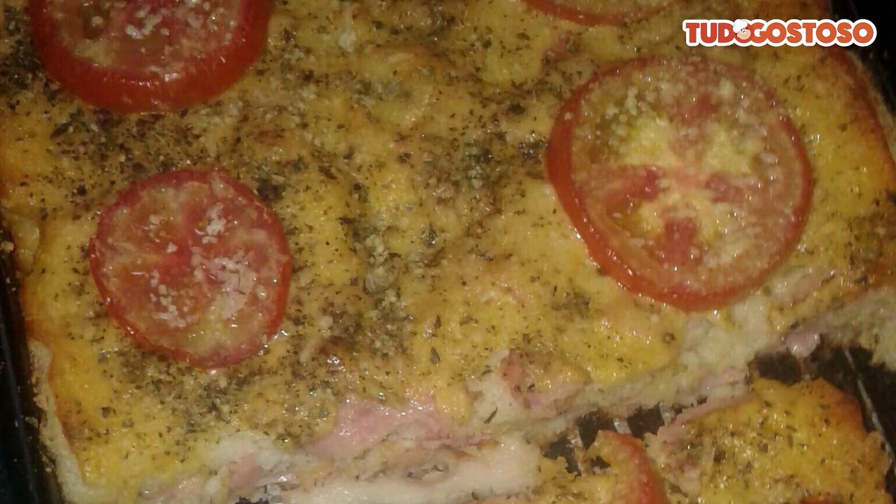 Lanche de pão de forma da Nane