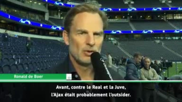 Demies - R. de Boer : Du 50/50 entre Tottenham et l'Ajax