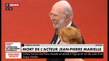 L'hommage de Fabrice Luchini à Jean-Pierre Marielle : 