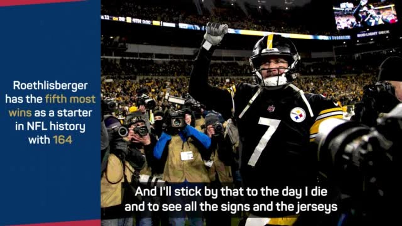 Roethlisberger soaks up 'special' Pittsburgh farewell
