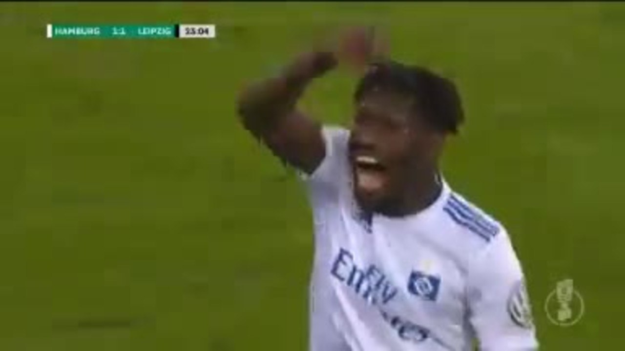 Coupe d'Allemagne - L'égalisation superbe de Jatta pour Hambourg