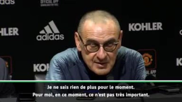 Transferts - Sarri ''Respecter la décision d'Eden Hazard''