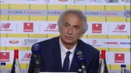 33e j. - Halilhodzic : "Il y a des gens qui parlent trop..."
