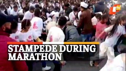 Stampeded-Like Situation In Congress’ ‘Mahila Marathon’ In UP