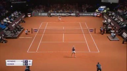 Stuttgart - Kerber éteint Petkovic
