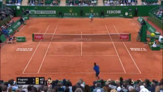 Monte-Carlo - Fognini écarte Nadal !