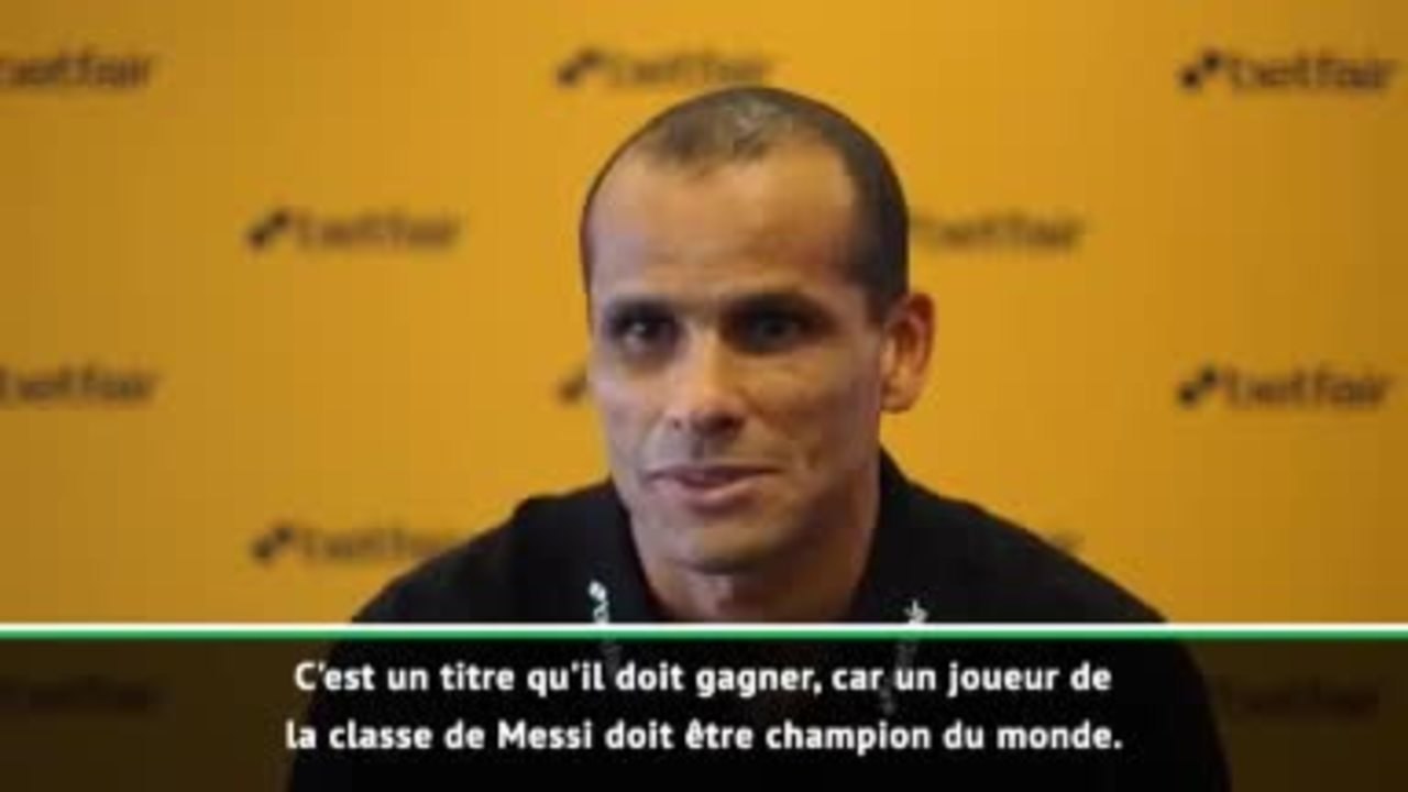 Interview - Rivaldo : "Messi doit gagner une Coupe du Monde"