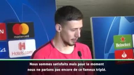 Quarts - Lenglet : "Messi invente toujours un but pour nous sauver"