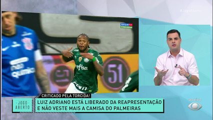 Télécharger la video: DESPEDIDA DO PALMEIRAS? Luiz Adriano foi liberado da reapresentação e não veste mais a camisa do Palmeiras. E a Renata Fan comentou sobre essa situação: 