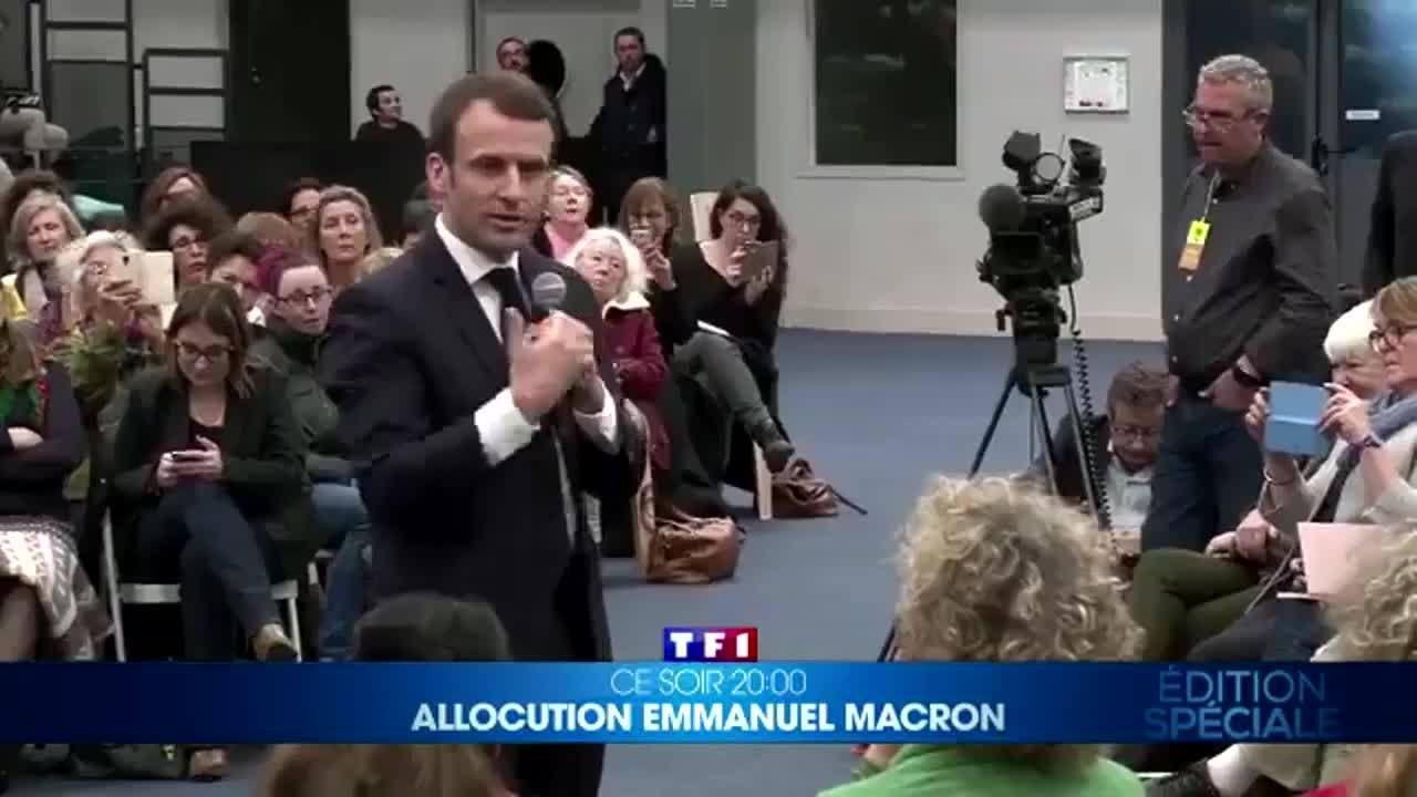 Allocution d'Emmanuel Macron, président de la République