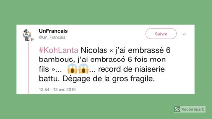 Koh-Lanta : "Insupportable", "Mental en carton", "Fragile"... Les internautes fustigent l'attitude de Nicolas