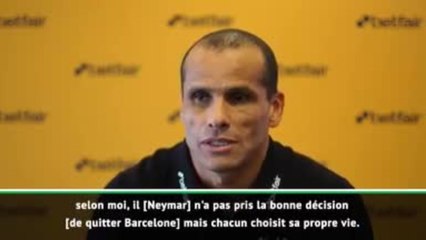 Interview - Rivaldo : "Neymar a pris une mauvaise décision en quittant le Barça"