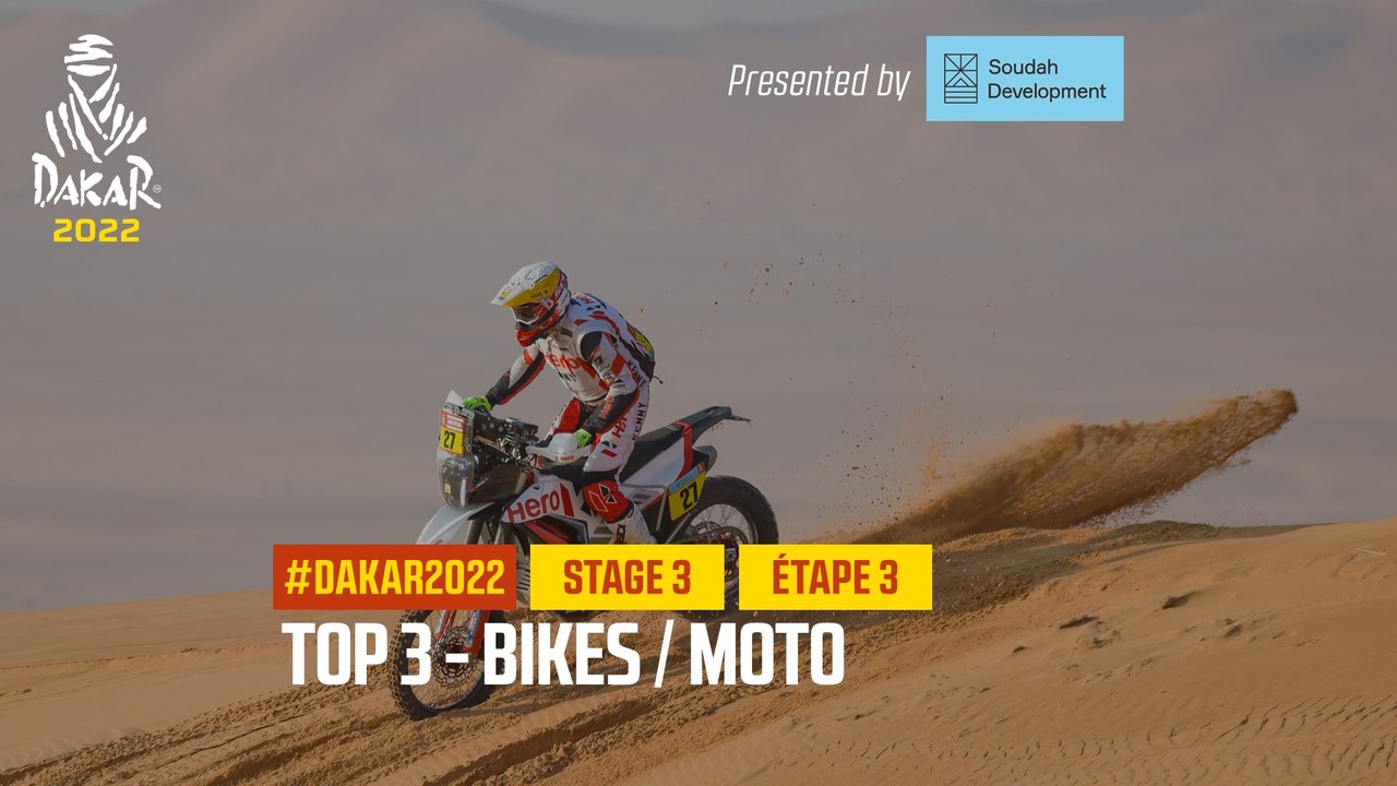 Bikes Top 3 presented by Soudah Development - Étape 3 / Stage 3 - #Dakar2022
