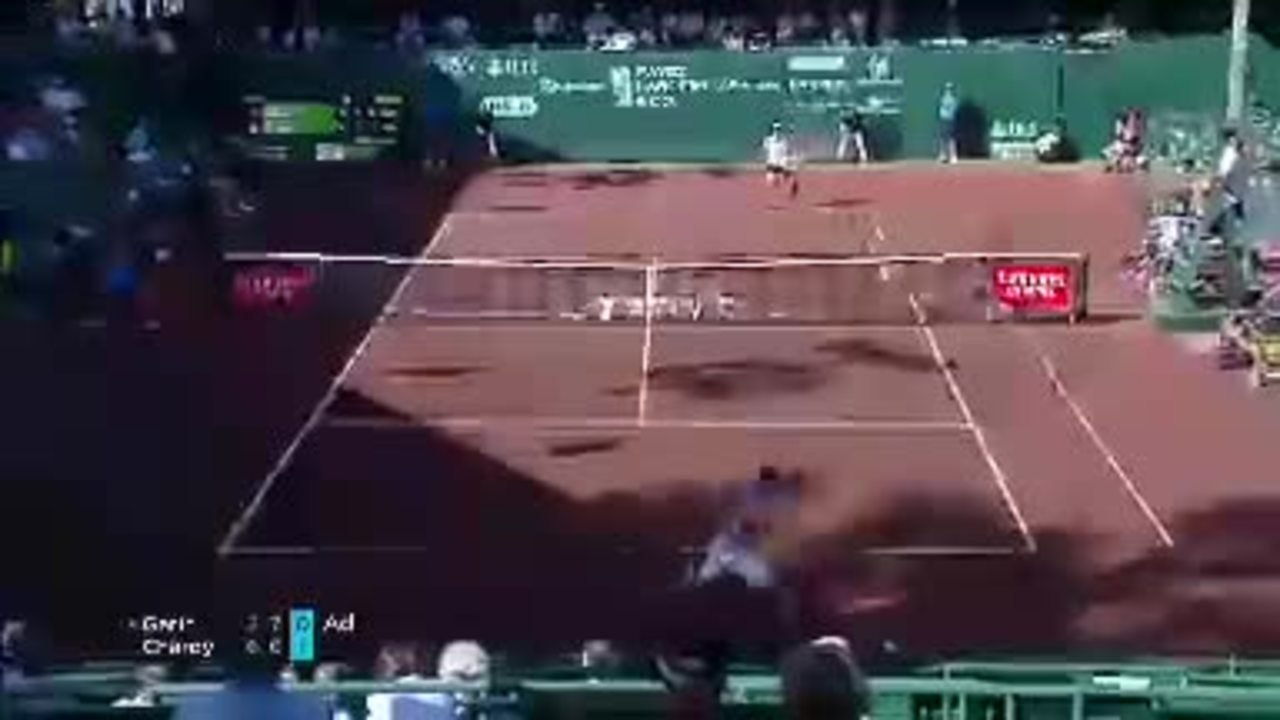 Houston - Chardy manque 5 balles de match