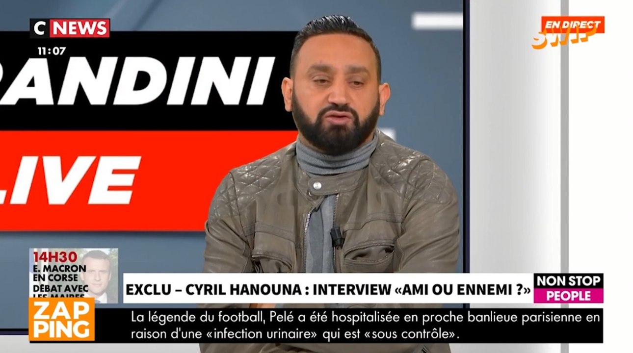 Cyril Hanouna qualifie Karine Ferri "d'ennemie"