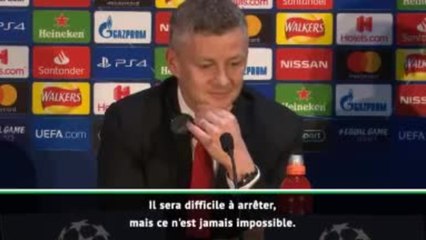 Quarts - Soslkjaer : ''Ce n'est pas Messi contre Manchester United !''