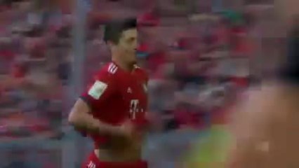 Bundesliga: 28e j. - Le 200ième but en Bundesliga de Lewandowski