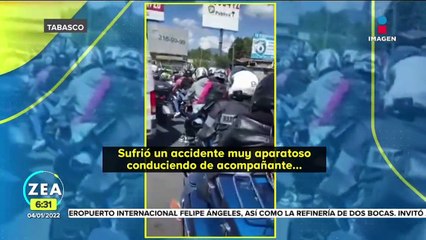 Joven sufre accidente mortal en moto y médicos la someten a exitosa cirugía