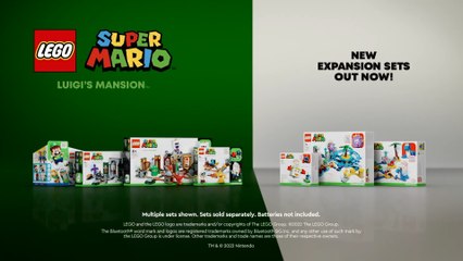 LEGO Super Mario Luigi's Mansion Sets - Official Release Trailer