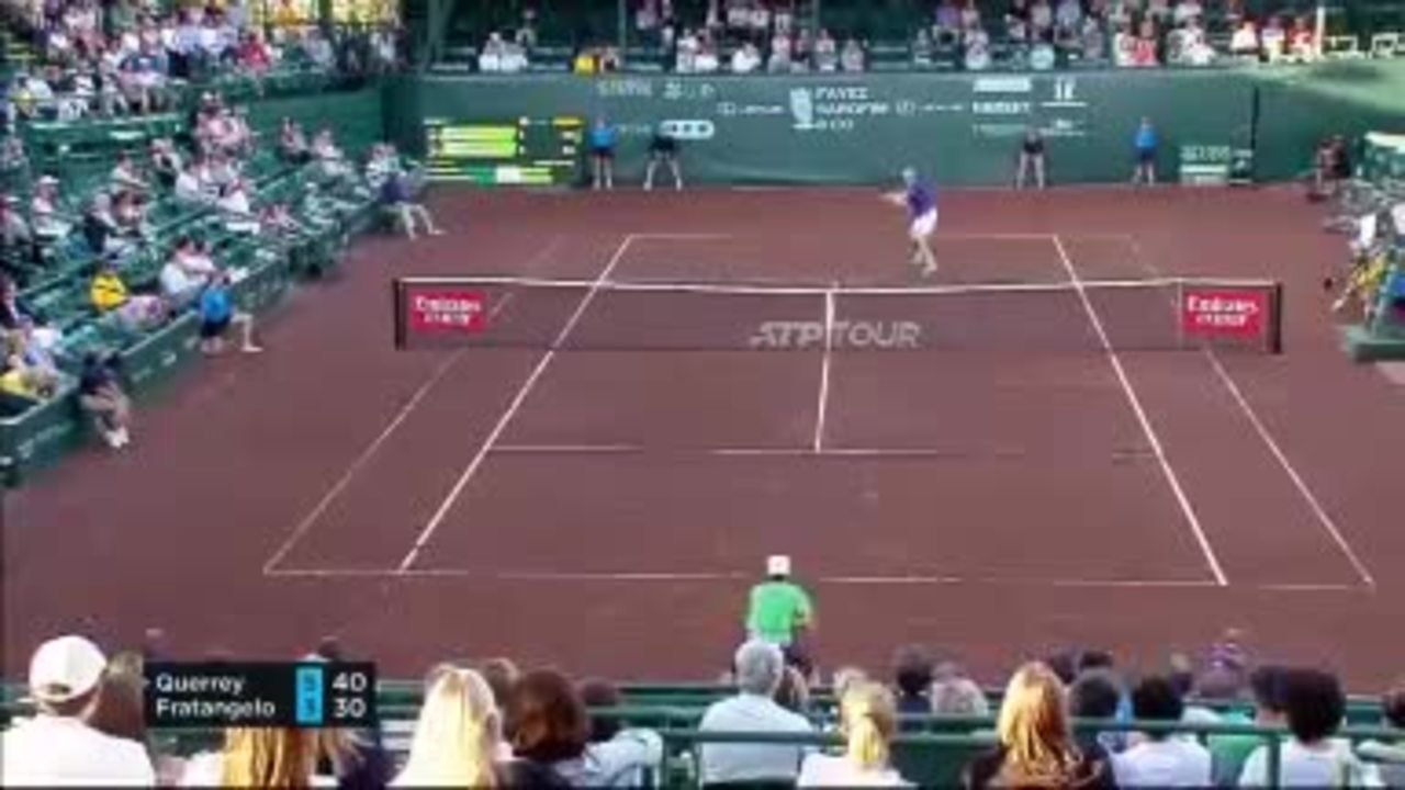 Houston - Querrey dispose de Frantangelo