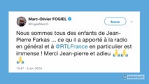 Mort de Jean-Pierre Farkas : les hommages de Marc-Olivier Fogiel, Philippe Labro…