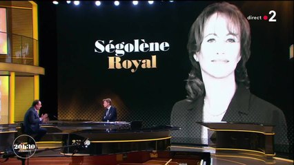 20h30 le Dimanche : un technicien cache François Hollande pendant son interview