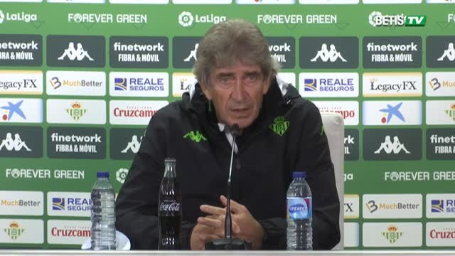 Pellegrini: Tenemos que hacer un partido muy completo si queremos seguir en la Copa del Rey