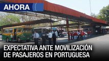 Expectativa ante movilización de pasajeros en #Portuguesa - #04Ene - Ahora