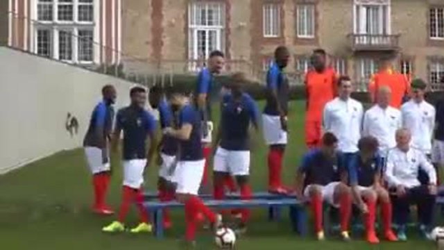 Bleus - Une photo officielle express !