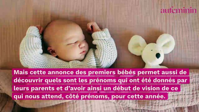 Voici les prénoms des premiers bébés français de 2022…et leurs parents ont de l'imagination