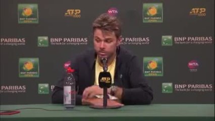 Indian Wells - Wawrinka : "Federer au 3e tour ? Un bon test"