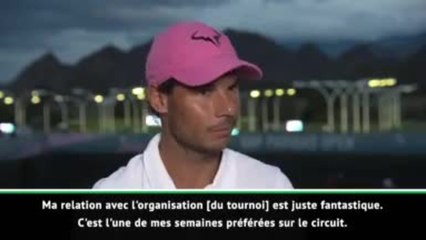 Indian Wells - Nadal : "Une de mes semaines préférées sur le circuit"