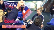 Dans les coulisses... d'un match de l'équipe de France féminine de football !