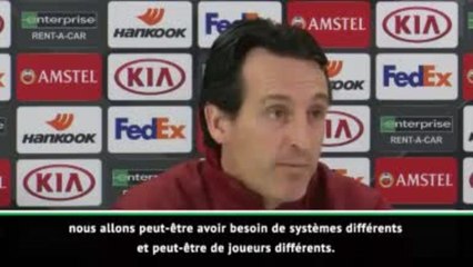 8es - Emery hésite à associer Lacazette et Aubameyang