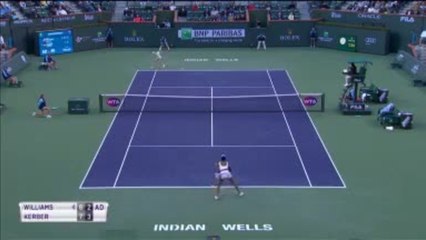 Indian Wells - Kerber domine Venus Williams