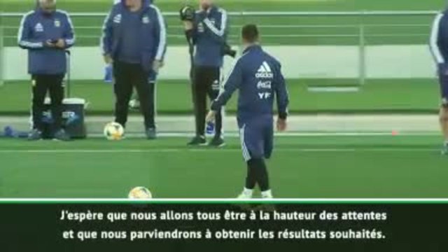 Argentine - L'Albiceleste fière et honorée de retrouver Messi