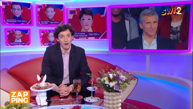 Célibataire, le champion de Tout le monde veut prendre sa place révèle avoir reçu des messages intéressés... Nagui le met en garde