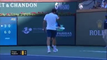 Indian Wells - Thiem bat Federer en finale (3-6 ; 6-3 ; 7-5)