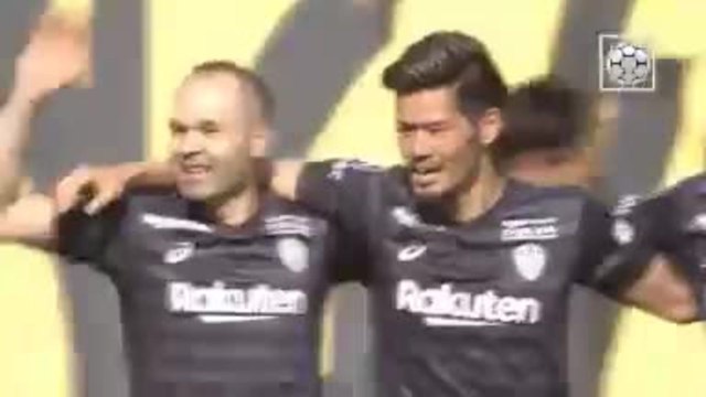 Japon - Andres Iniesta régale le Vissel Kobe