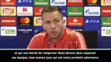 8es - Arthur : "Nous respectons beaucoup cette équipe de Lyon"