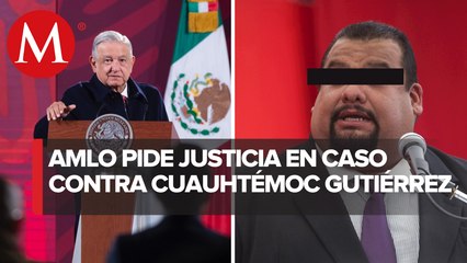 No debe haber impunidad: AMLO sobre detención de ex líder del PRI de CdMx
