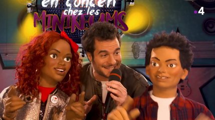 Exclu. Les Minikeums (France 4) : Découvrez un extrait du concert privé d'Amir avec Keva, Riha et leurs amis !