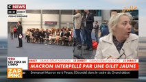 Une gilet jaune prend à partie Emmanuel Macron et insulte violemment BFMTV